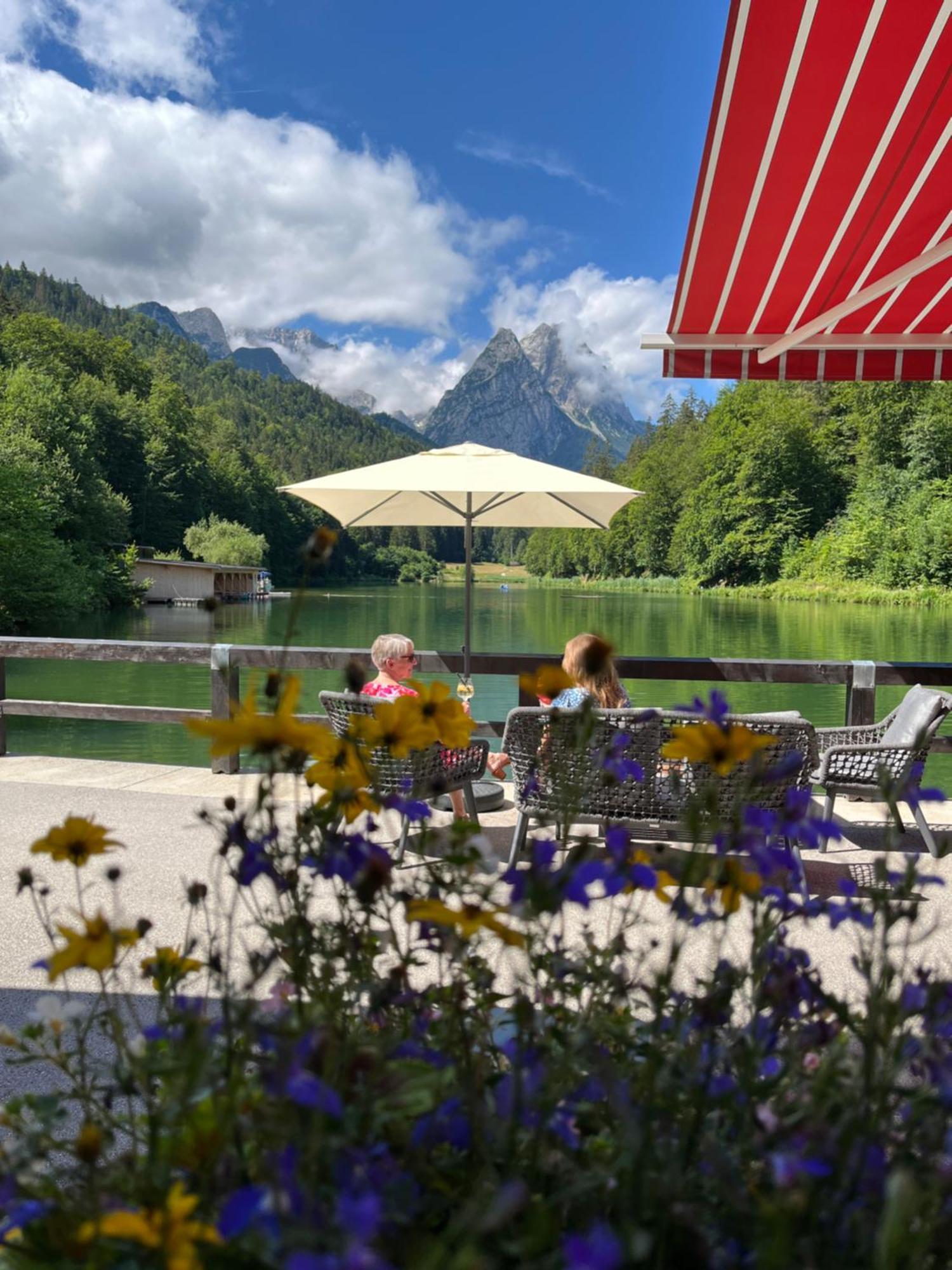 Seehaus Riessersee Garmisch-Partenkirchen Eksteriør bilde