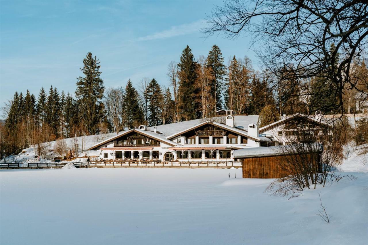 Seehaus Riessersee Garmisch-Partenkirchen Eksteriør bilde